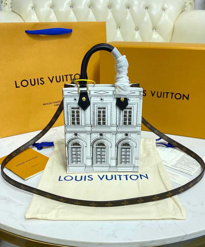 Louis Vuitton Petit Sac Plat M80991 White