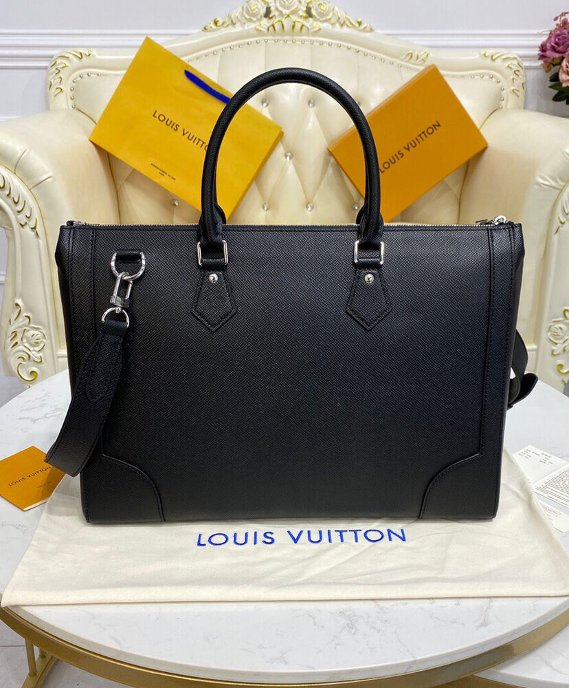 Louis Vuitton Slim Briefcase M30810 Black