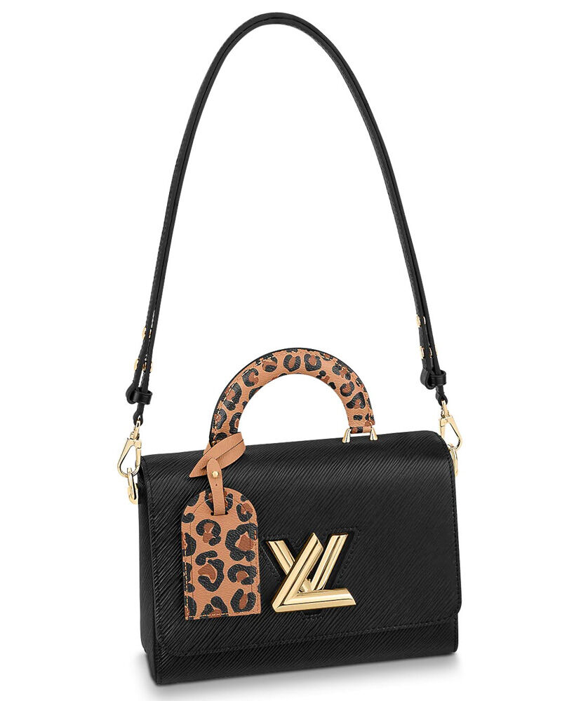 Louis Vuitton Twist MM M58568 Black