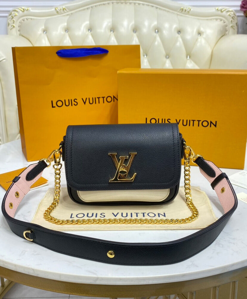 Louis Vuitton Lockme Tender Bag M58554 M58555 M58557 Black