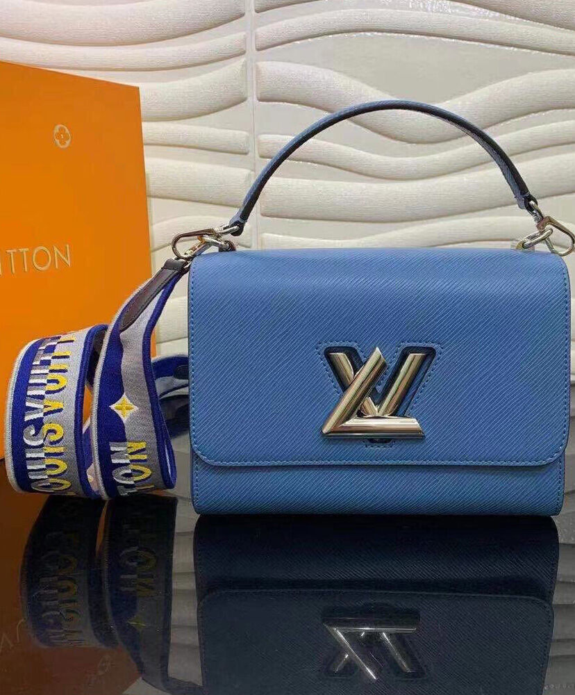 Louis Vuitton Twist MM Bag M57507 Blue