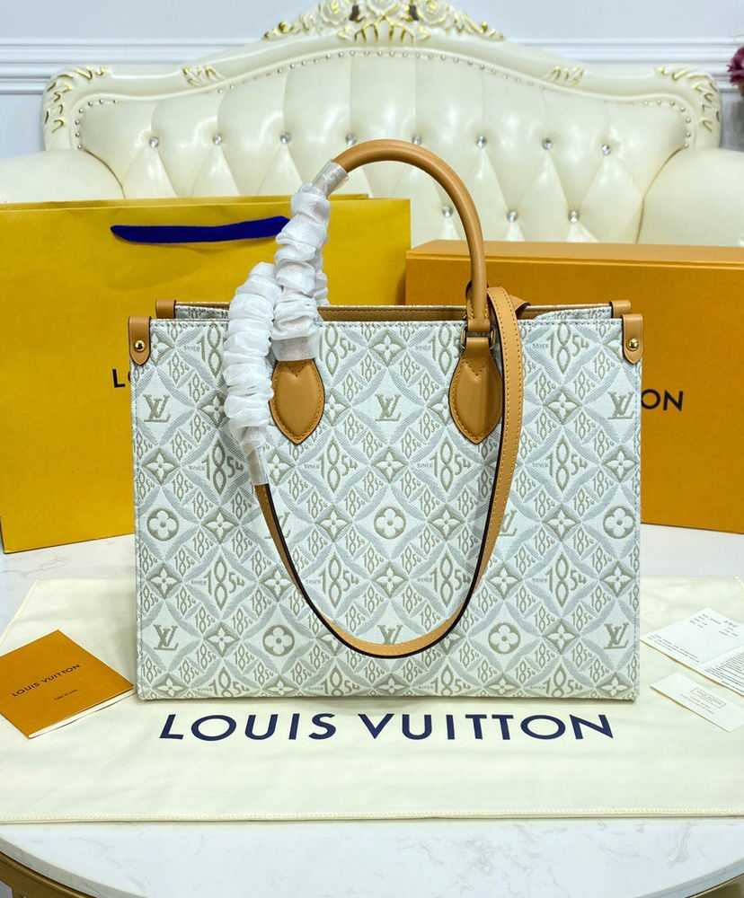 Louis Vuitton Onthego MM M59614 Apricot