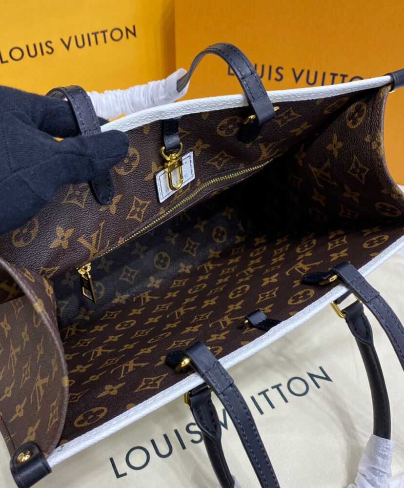 Louis Vuitton Onthego MM M59264 White