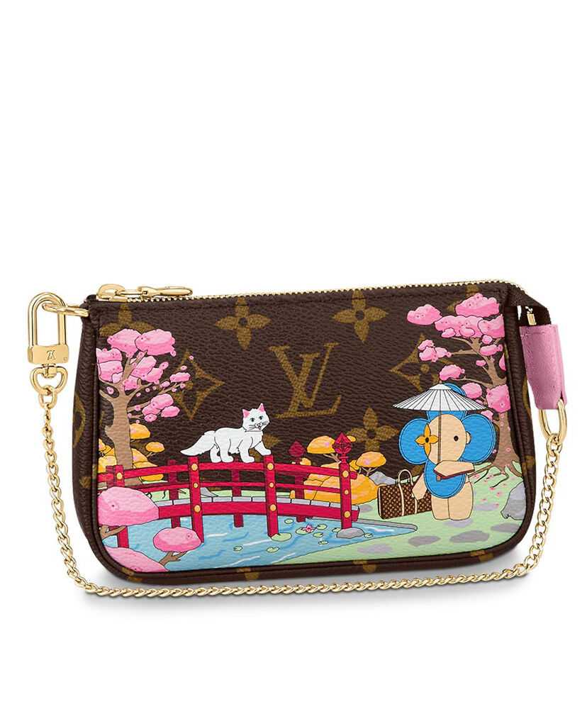 Louis Vuitton Mini Pochette Accessoires M45905 Brown