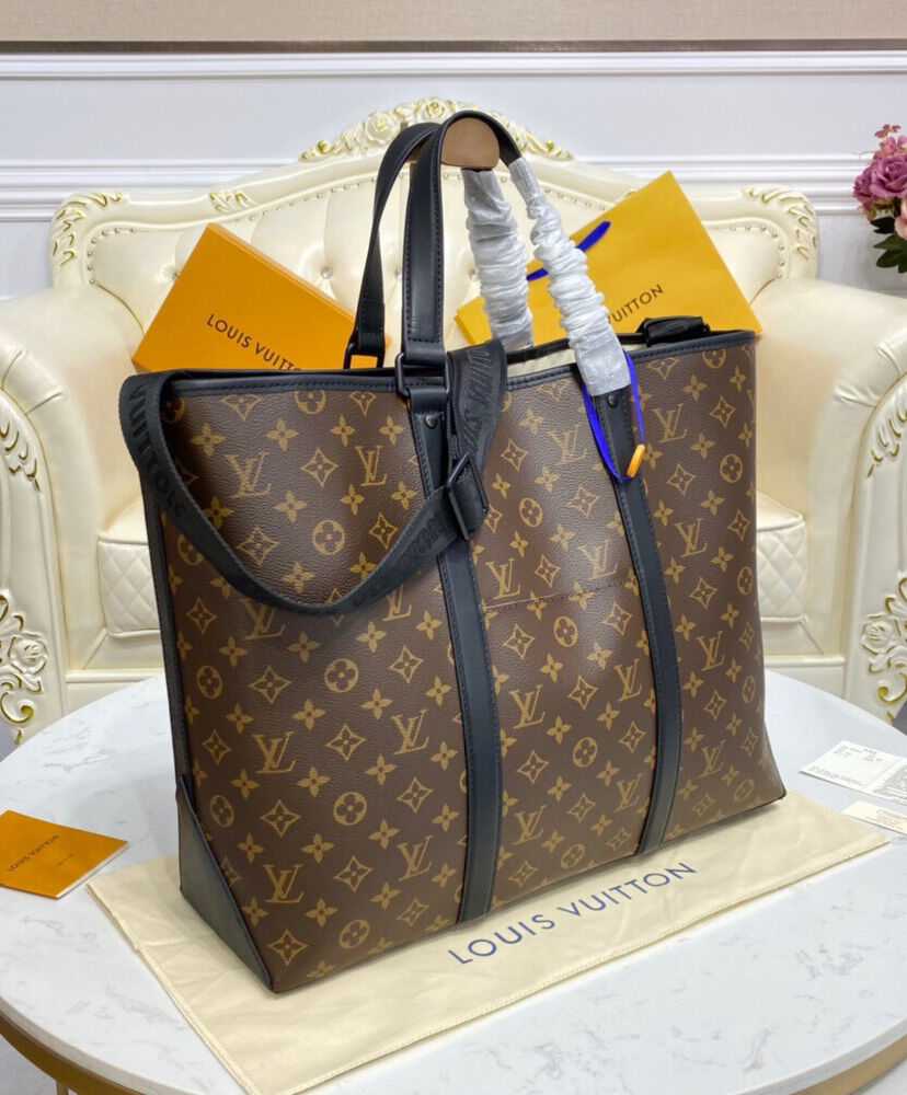 Louis Vuitton Week-End Tote GM M45733 Brown