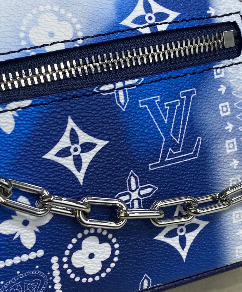 Louis Vuitton Mini Soft Trunk M20557 Blue