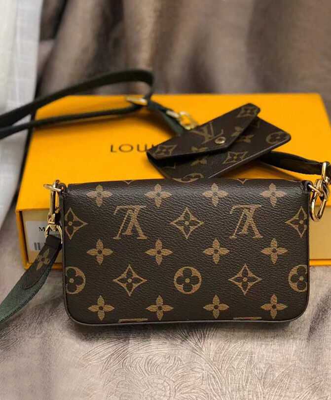 Louis Vuitton Felicie Strap & Go M80091 Green