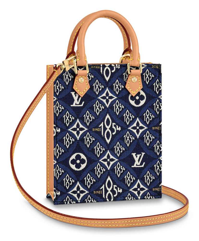 Louis Vuitton Since 1854 Petit Sac Plat M80288 Blue