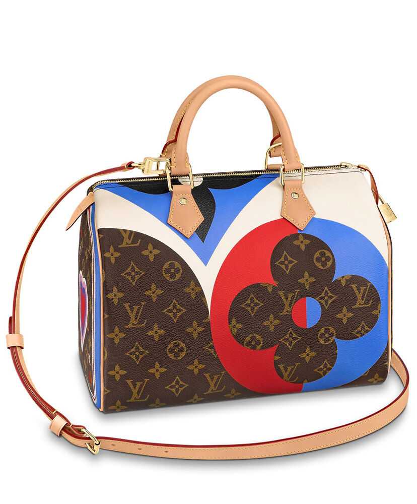 Louis Vuitton Game On Speedy Bandouliere 30 Brown