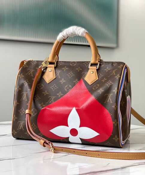 Louis Vuitton Game On Speedy Bandouliere 30 Brown