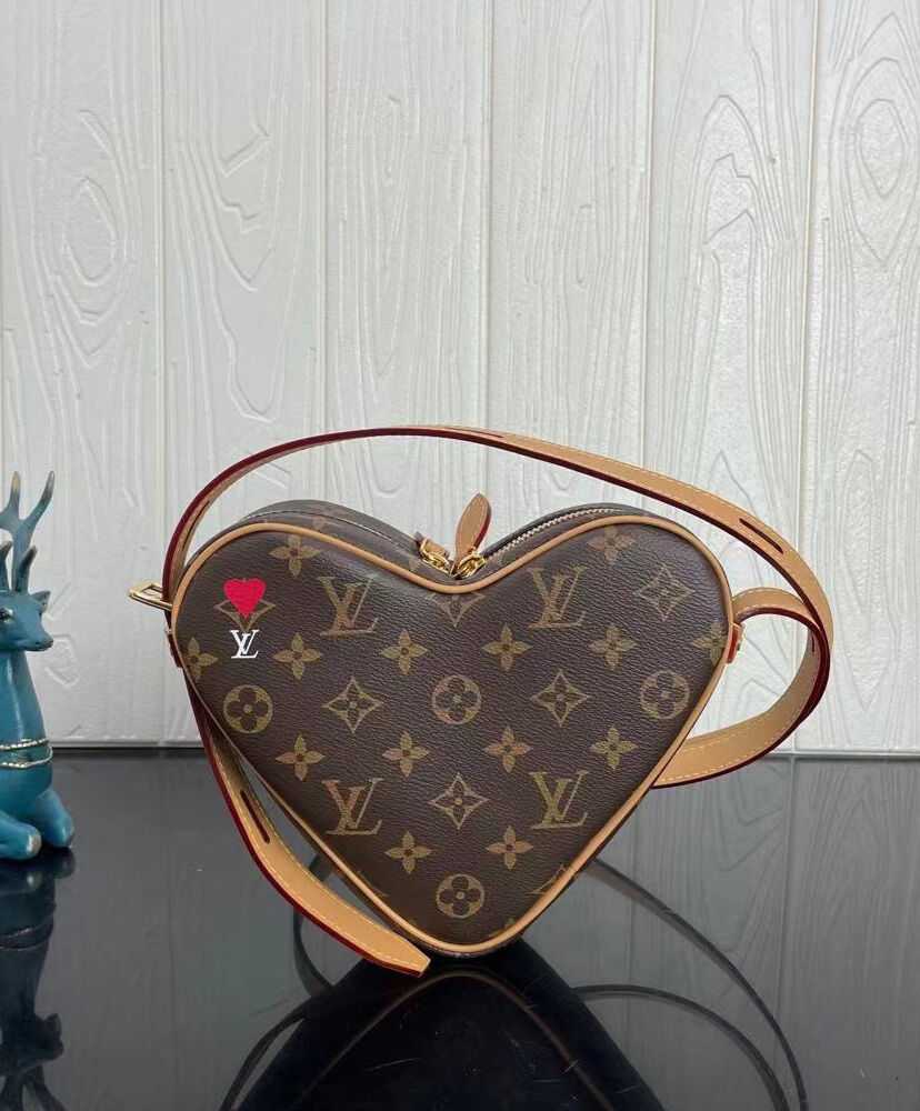 Louis Vuitton Game On Heart Bag M57456 Brown