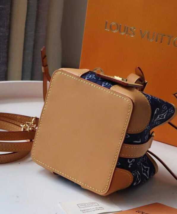 Louis Vuitton Noe Purse Bucket Bag M57447 Blue