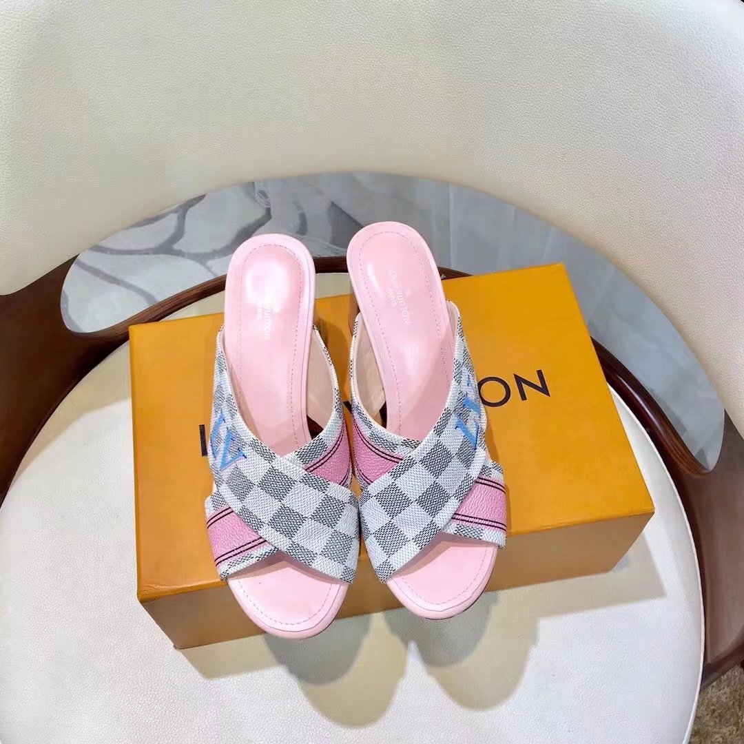 Louis Vuitton Outlet lady slippers LV845SY