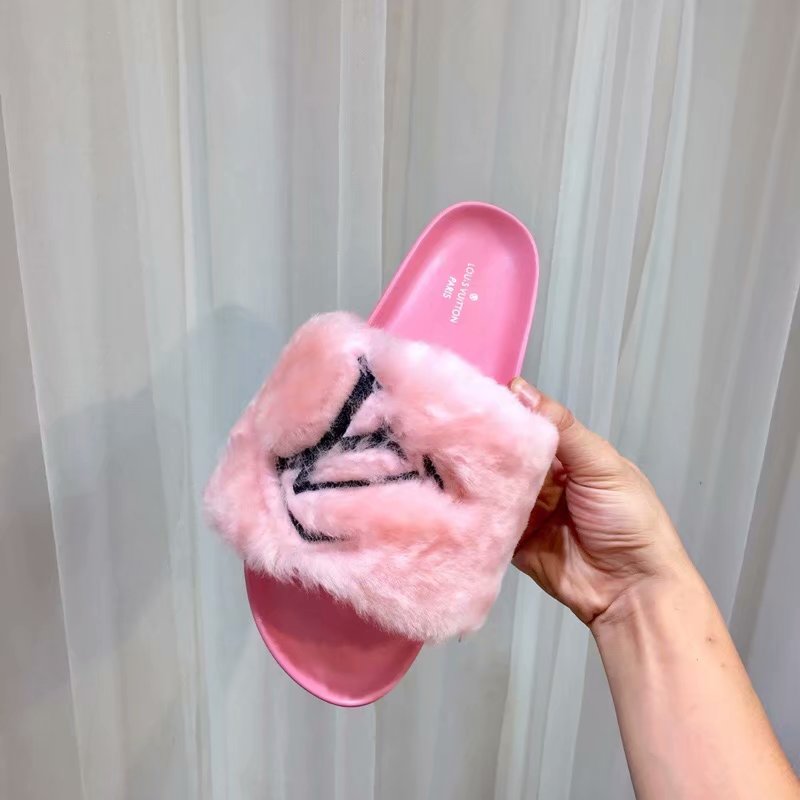 Louis Vuitton Outlet DIGITAL EXCLUSIVE BOM DIA FLAT MULE 1A4G98 pink