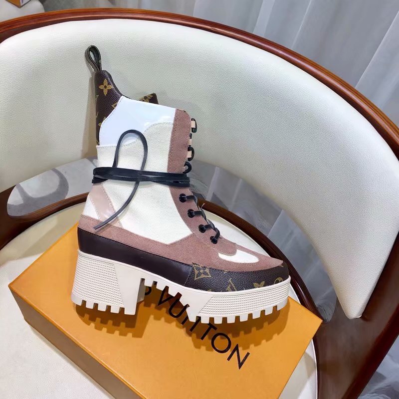 Louis Vuitton Outlet LAUREATE PLATFORM DESERT BOOT LVA918SY