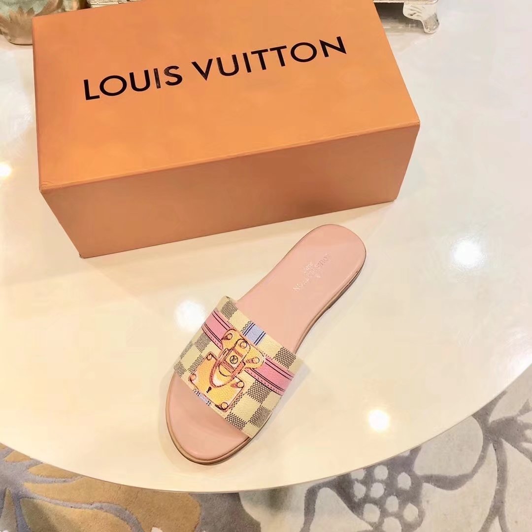 Louis Vuitton Outlet lady slippers LV844SY