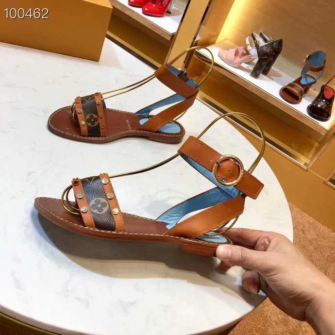 Louis Vuitton Outlet lady leather Sandals LV951SY-1