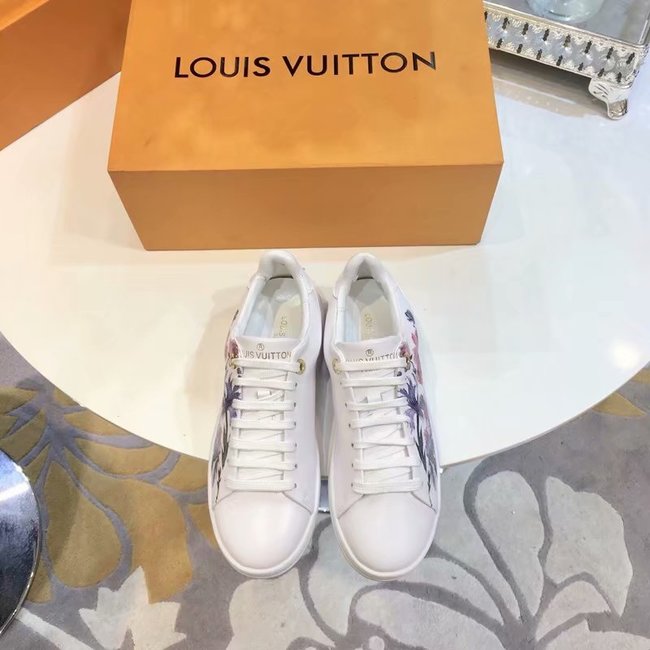 Louis Vuitton Outlet Ace embroidered sneaker LV889SY white