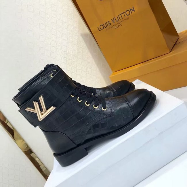 Louis Vuitton Outlet WONDERLAND FLAT RANGER LV908SY black