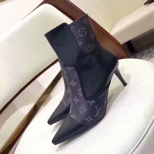 Louis Vuitton Outlet MATCHMAKE ANKLE BOOT LV907SY black