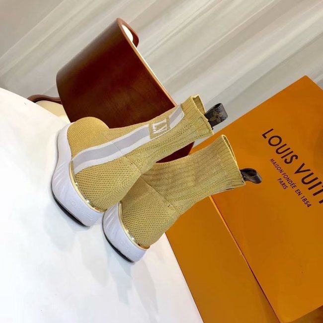 Louis Vuitton Outlet AFTERGAME SNEAKER BOOT LV897SY yellow