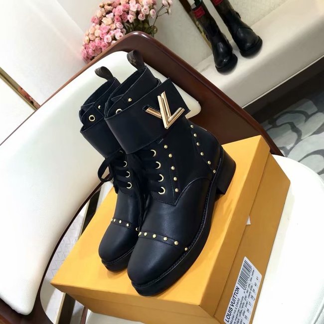 Louis Vuitton Outlet WONDERLAND FLAT RANGER LV909-2SY black