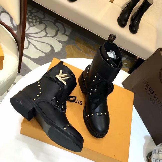 Louis Vuitton Outlet WONDERLAND FLAT RANGER LV909-2SY black