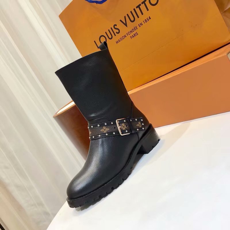 Louis Vuitton Outlet WONDERLAND FLAT RANGER LV926SY black