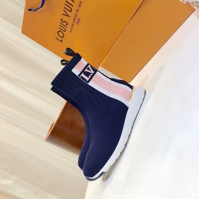 Louis Vuitton Outlet AFTERGAME SNEAKER BOOT LV897SY blue