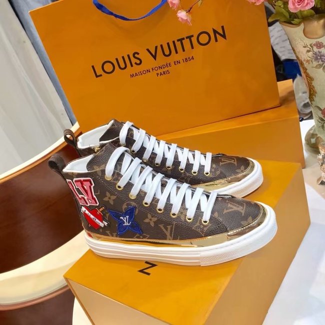 Louis Vuitton Outlet STELLAR SNEAKER BOOT LV891SY brown