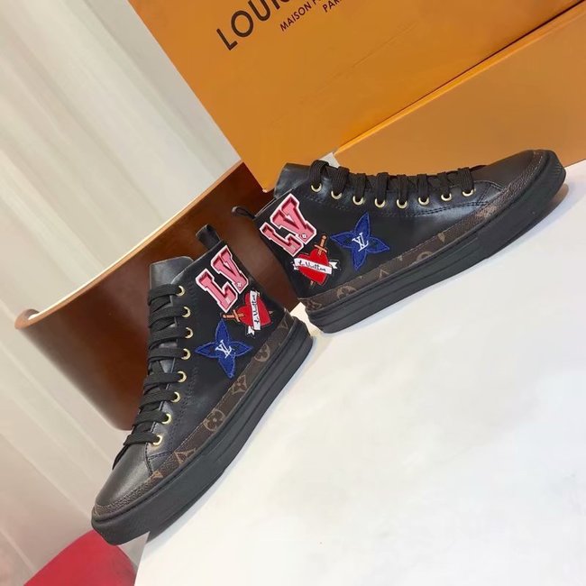 Louis Vuitton Outlet DIGITAL EXCLUSIVE LV BLACK HEART SNEAKER BOOT LV891SY