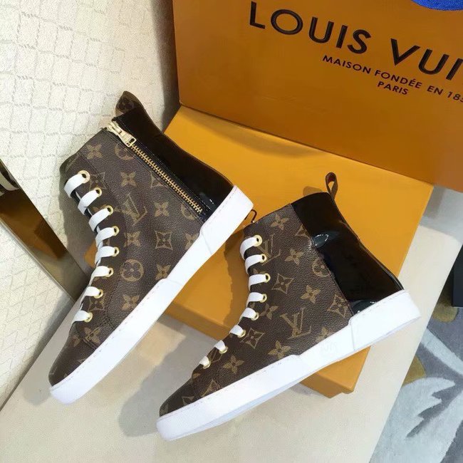 Louis Vuitton Outlet DIGITAL EXCLUSIVE HEART SNEAKER BOOT LV901SY black