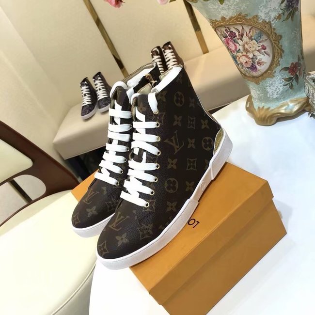 Louis Vuitton Outlet DIGITAL EXCLUSIVE HEART SNEAKER BOOT LV901SY brown