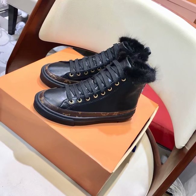 Louis Vuitton Outlet STELLAR SNEAKER BOOT LV893SY black