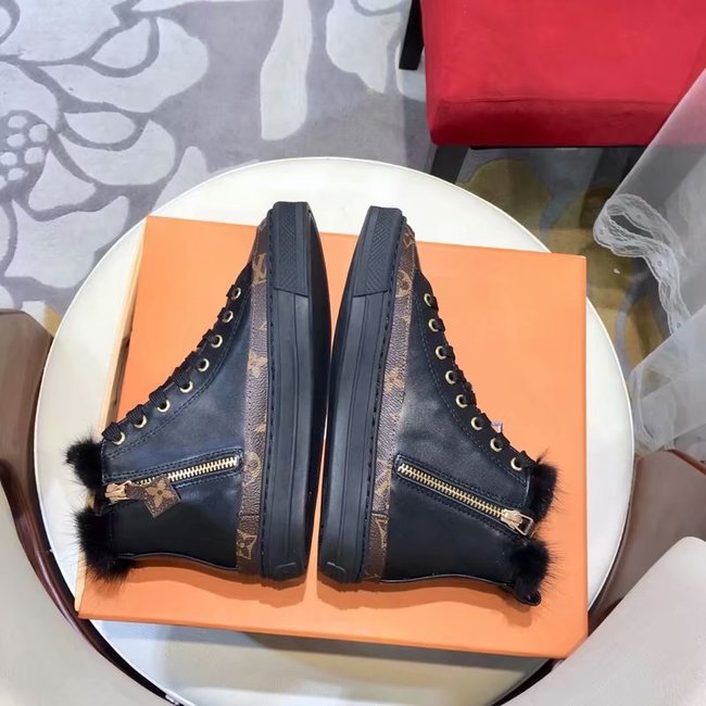 Louis Vuitton Outlet STELLAR SNEAKER BOOT LV893SY black