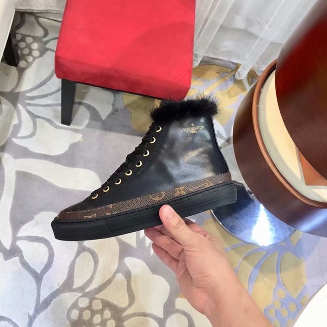 Louis Vuitton Outlet STELLAR SNEAKER BOOT LV893SY black