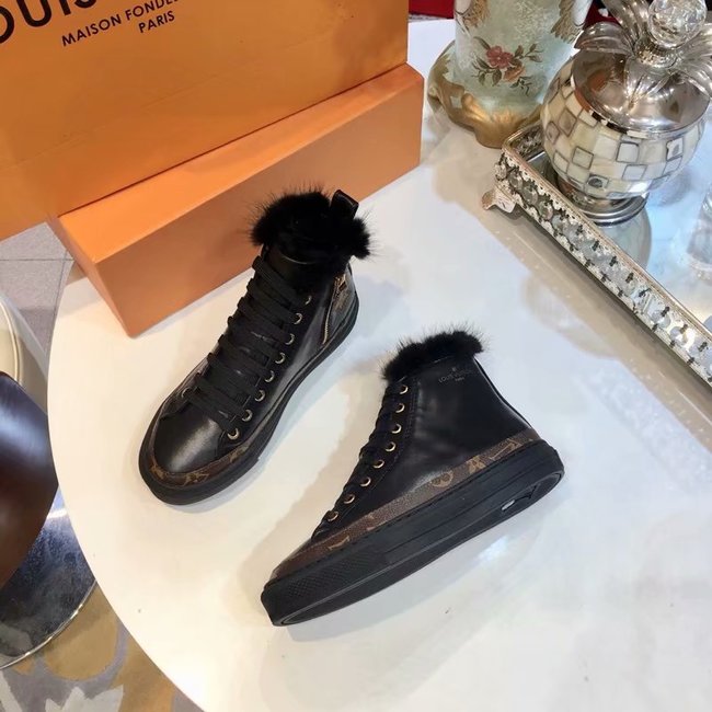 Louis Vuitton Outlet STELLAR SNEAKER BOOT LV893SY black