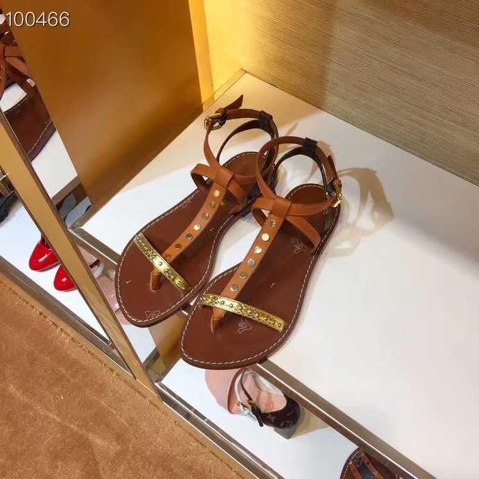 Louis Vuitton Outlet lady leather Sandals LV950SY-1