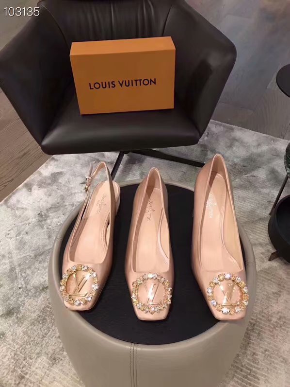 Louis Vuitton Outlet 2CM Heels Shoes LV970QGC-2