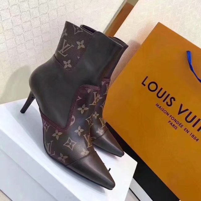 Louis Vuitton Outlet MATCHMAKE ANKLE BOOT LV907SY black&brown