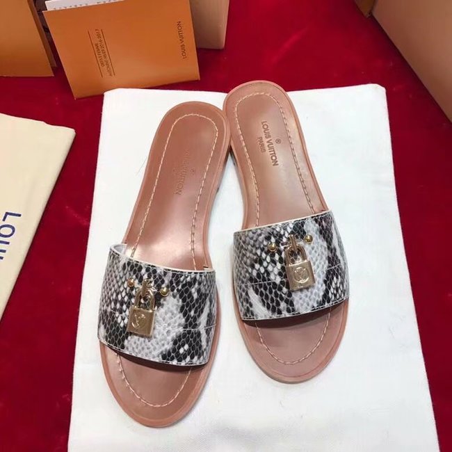 Louis Vuitton Outlet lady slippers LV884LD grey