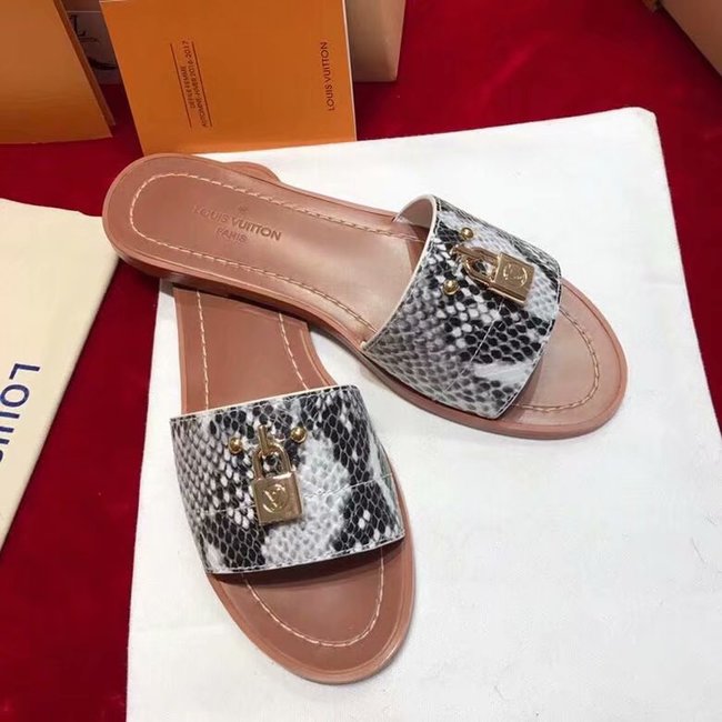 Louis Vuitton Outlet lady slippers LV884LD grey