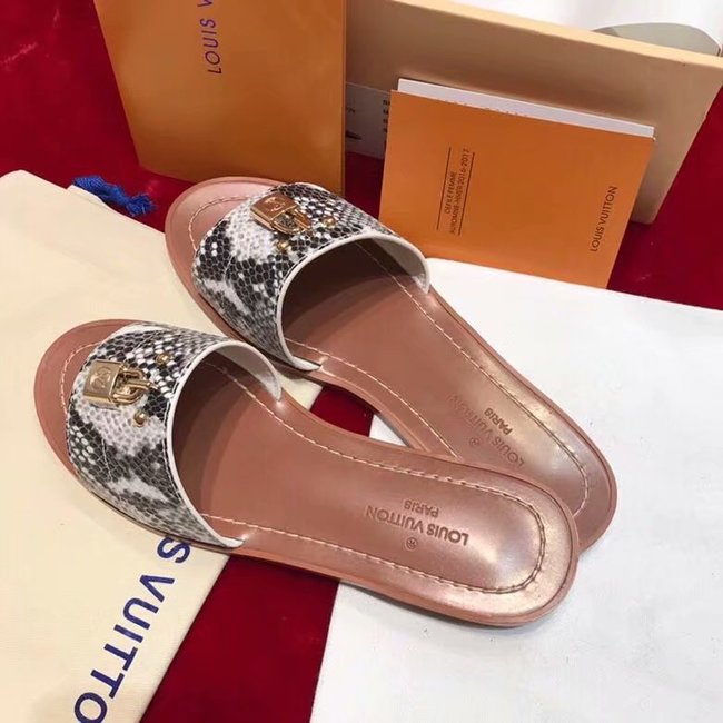 Louis Vuitton Outlet lady slippers LV884LD grey