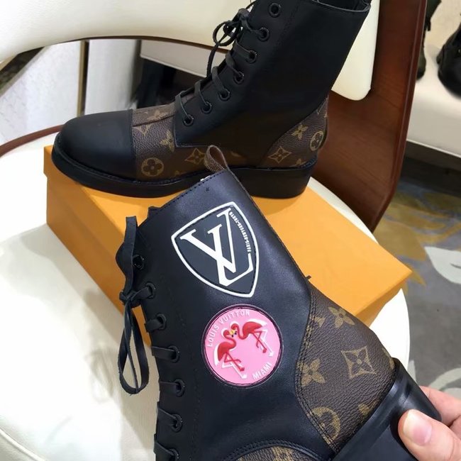 Louis Vuitton Outlet BLACK HEART FLAT RANGER LV909SY